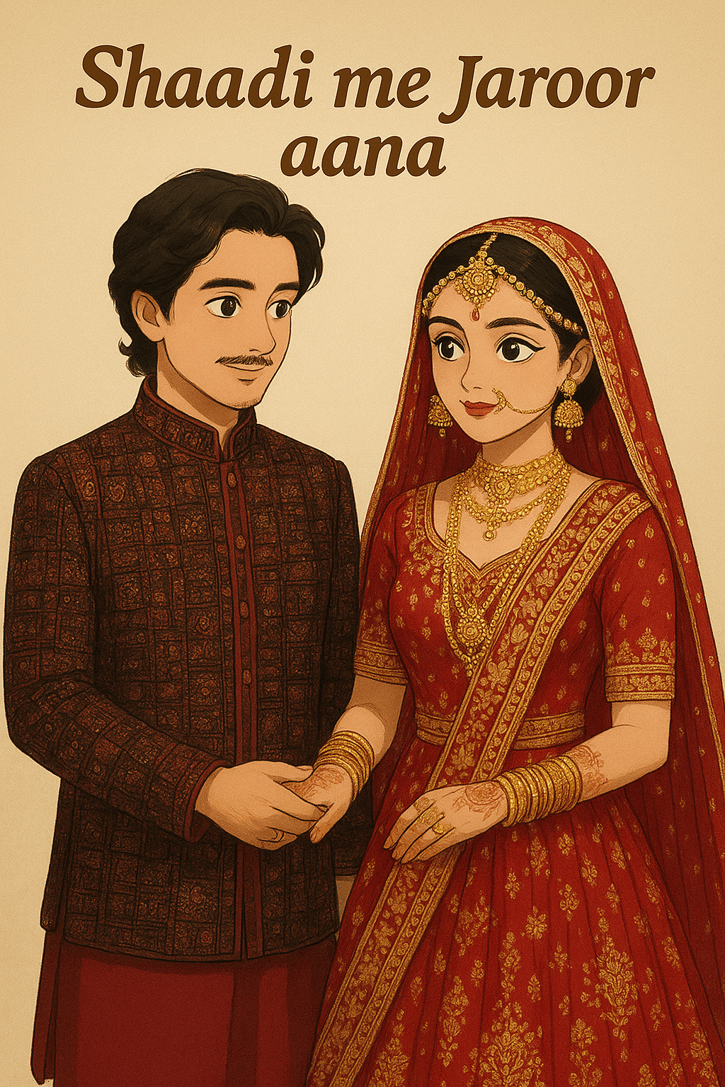 Royal palace wedding invitation sample