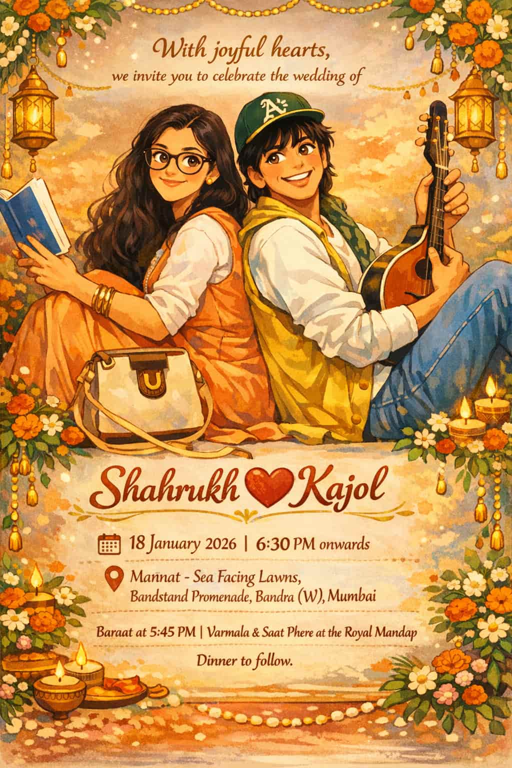 DDLJ sample poster